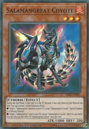 Salamangreat Coyote (RIRA-ENSE1) [Rising Rampage]