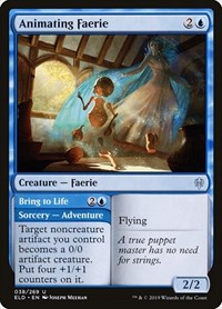 Animating Faerie (38) [Throne of Eldraine]