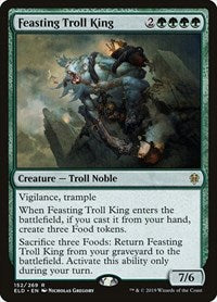 Feasting Troll King (152) [Throne of Eldraine]
