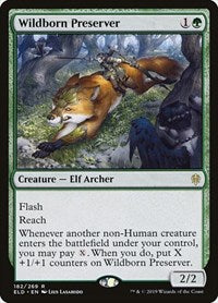 Wildborn Preserver (182) [Throne of Eldraine]