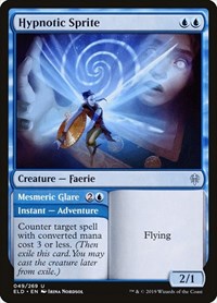 Hypnotic Sprite (49) [Throne of Eldraine]