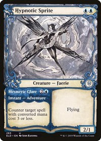 Hypnotic Sprite (Showcase) (283) [Throne of Eldraine]