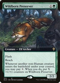 Wildborn Preserver (Extended Art) (375) [Throne of Eldraine]
