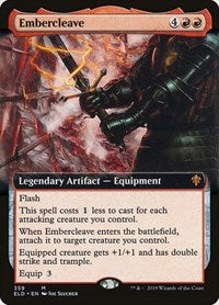 Embercleave (Extended Art) (359) [Throne of Eldraine]