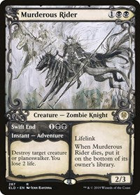 Murderous Rider (Showcase) (287) [Throne of Eldraine]