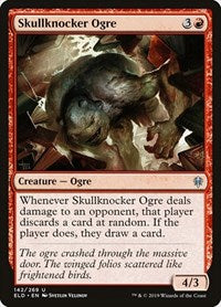Skullknocker Ogre (142) [Throne of Eldraine]