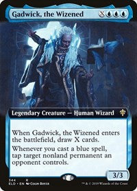 Gadwick, the Wizened (Extended Art) (344) [Throne of Eldraine]