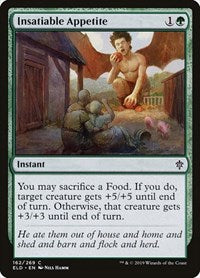 Insatiable Appetite (162) [Throne of Eldraine]