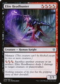 Elite Headhunter (209) [Throne of Eldraine]