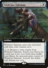Wishclaw Talisman (Extended Art) (357) [Throne of Eldraine]