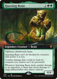 Questing Beast (Extended Art) (372) [Throne of Eldraine]