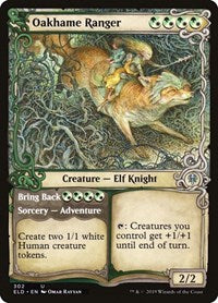 Oakhame Ranger (Showcase) (302) [Throne of Eldraine]