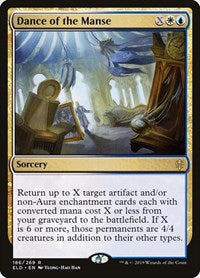 Dance of the Manse (186) [Throne of Eldraine]