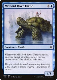 Mistford River Turtle (56) [Throne of Eldraine]