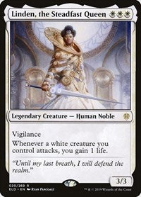 Linden, the Steadfast Queen (20) [Throne of Eldraine]