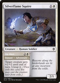 Silverflame Squire (31) [Throne of Eldraine]