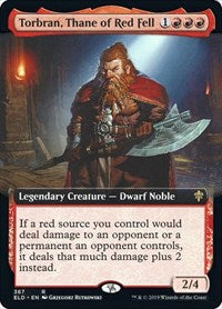 Torbran, Thane of Red Fell (Extended Art) (367) [Throne of Eldraine]