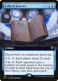 Folio of Fancies (Extended Art) (343) [Throne of Eldraine]