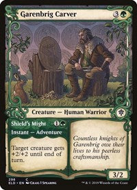 Garenbrig Carver (Showcase) (298) [Throne of Eldraine]