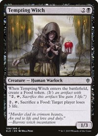 Tempting Witch (108) [Throne of Eldraine]