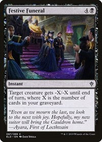 Festive Funeral (87) [Throne of Eldraine]