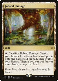 Fabled Passage (244) [Throne of Eldraine]