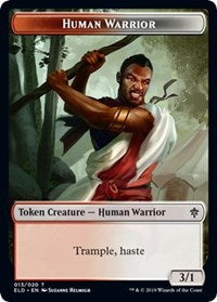 Human Warrior Token (13) [Throne of Eldraine]