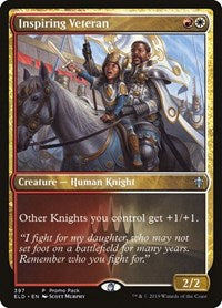 Inspiring Veteran (397) [Promo Pack: Throne of Eldraine]