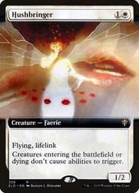 Hushbringer (Extended Art) (339) [Throne of Eldraine]
