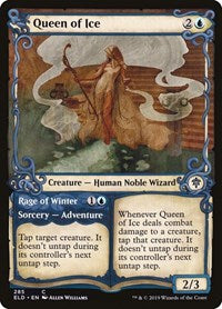 Queen of Ice (Showcase) (285) [Throne of Eldraine]