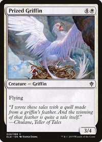 Prized Griffin (24) [Throne of Eldraine]