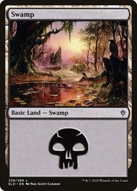 Swamp (258) (258) [Throne of Eldraine]