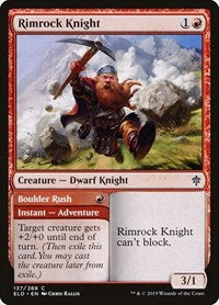 Rimrock Knight (137) [Throne of Eldraine]