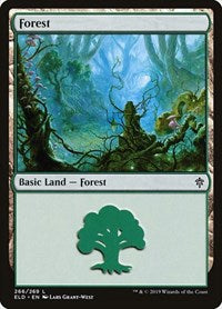 Forest (266) (266) [Throne of Eldraine]