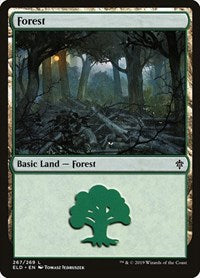 Forest (267) (267) [Throne of Eldraine]