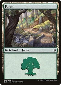 Forest (268) (268) [Throne of Eldraine]