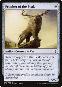 Prophet of the Peak (227) [Throne of Eldraine]