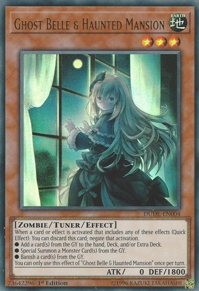 Ghost Belle & Haunted Mansion (DUDE-EN004) [Duel Devastator]