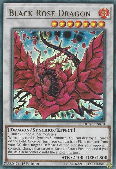 Black Rose Dragon (DUDE-EN010) [Duel Devastator]