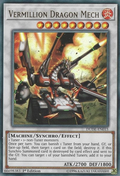 Vermillion Dragon Mech (DUDE-EN015) [Duel Devastator]