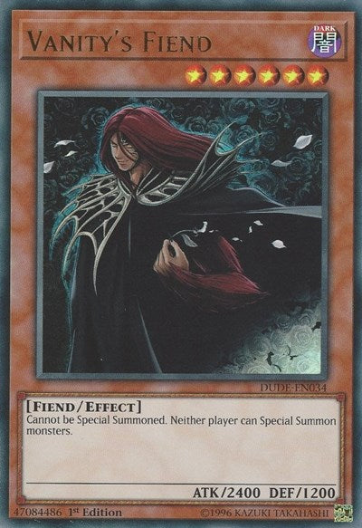 Vanity's Fiend (DUDE-EN034) [Duel Devastator]