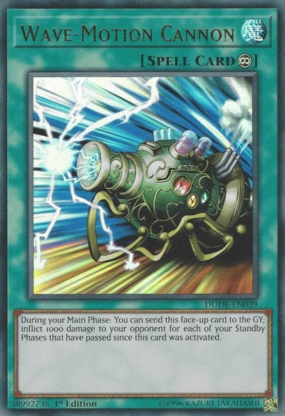 Wave-Motion Cannon (DUDE-EN039) [Duel Devastator]