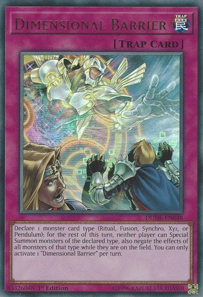 Dimensional Barrier (DUDE-EN048) [Duel Devastator]