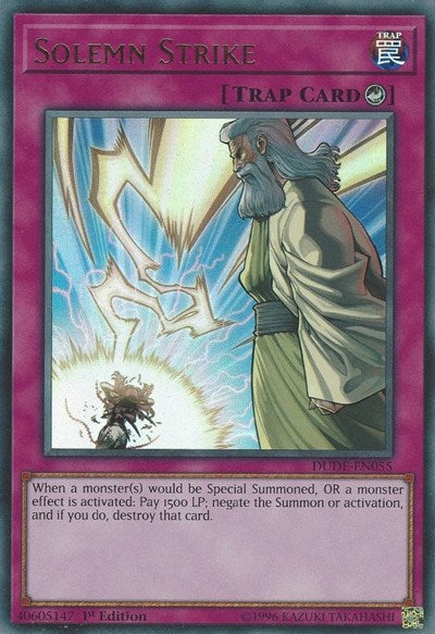 Solemn Strike (DUDE-EN055) [Duel Devastator]