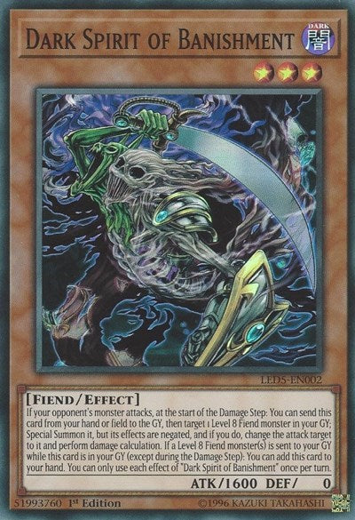 Dark Spirit of Banishment (LED5-EN002) [Legendary Duelists: Immortal Destiny]