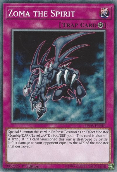 Zoma the Spirit (LED5-EN010) [Legendary Duelists: Immortal Destiny]