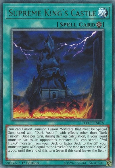 Supreme King's Castle (LED5-EN015) [Legendary Duelists: Immortal Destiny]