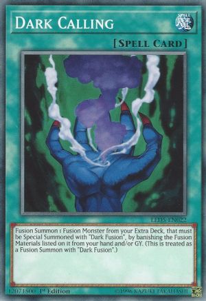 Dark Calling (LED5-EN022) - Legendary Duelists: Immortal Destiny 1st Edition