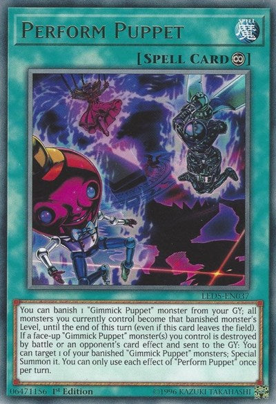 Perform Puppet (LED5-EN037) [Legendary Duelists: Immortal Destiny]