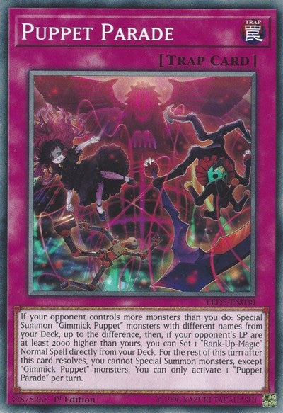 Puppet Parade (LED5-EN038) [Legendary Duelists: Immortal Destiny]